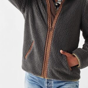 Faherty Ashbury High Pile Fleece Jacket